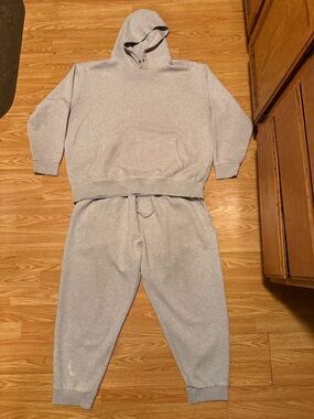 Polo Ralph Lauren  Embossed Logo Double Knit Hoodie & Jogger Pant Set 2XB.